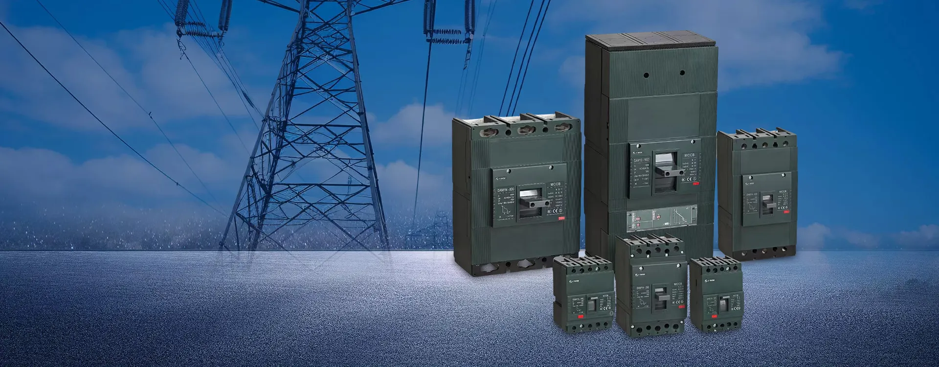 CDADA Laespanning elektriese oplossings - CE-gesertifiseerde MCCB MCB DC-brekers vir industriële en sonkragprojekte