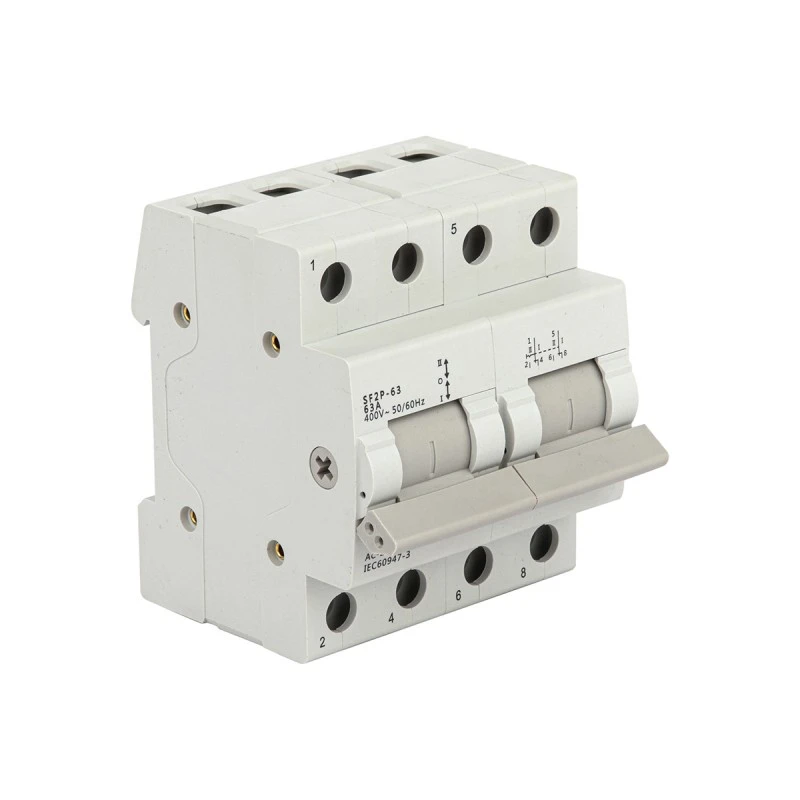 DIN Rail Wissel skakelaar 125A