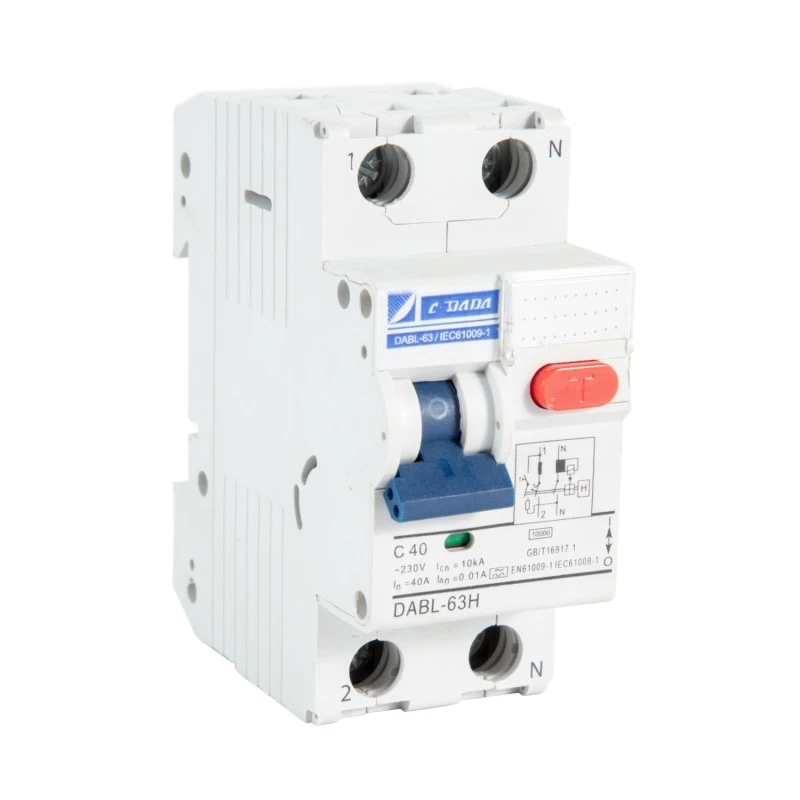 2P 4P Elektromagnetiese RCBO